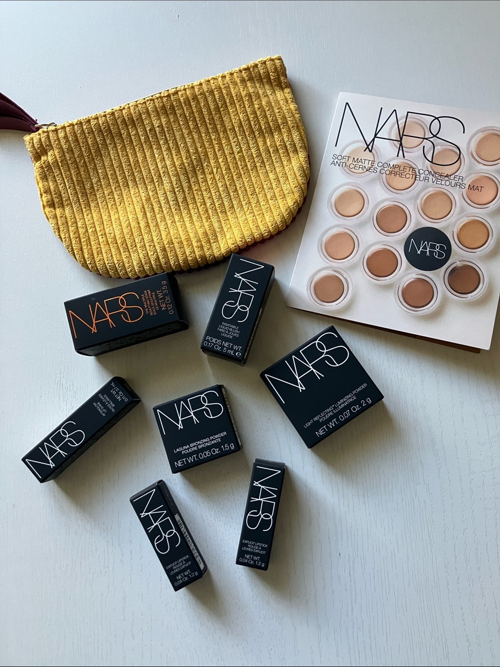 NARS 8 Piece Set + Ipsy Bag (NWT)